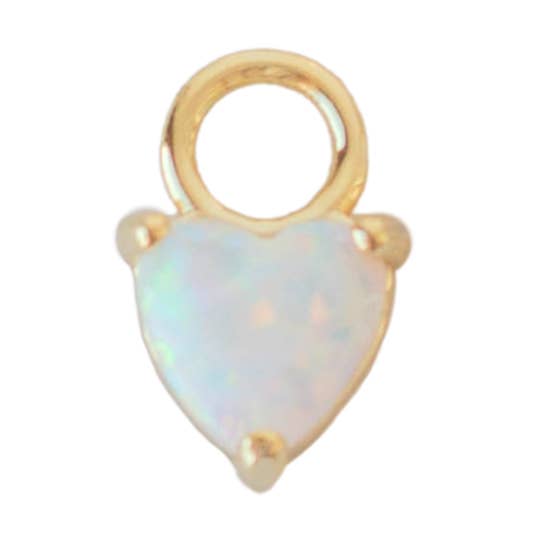Heart with Opal for wholesale by Ken & Jame