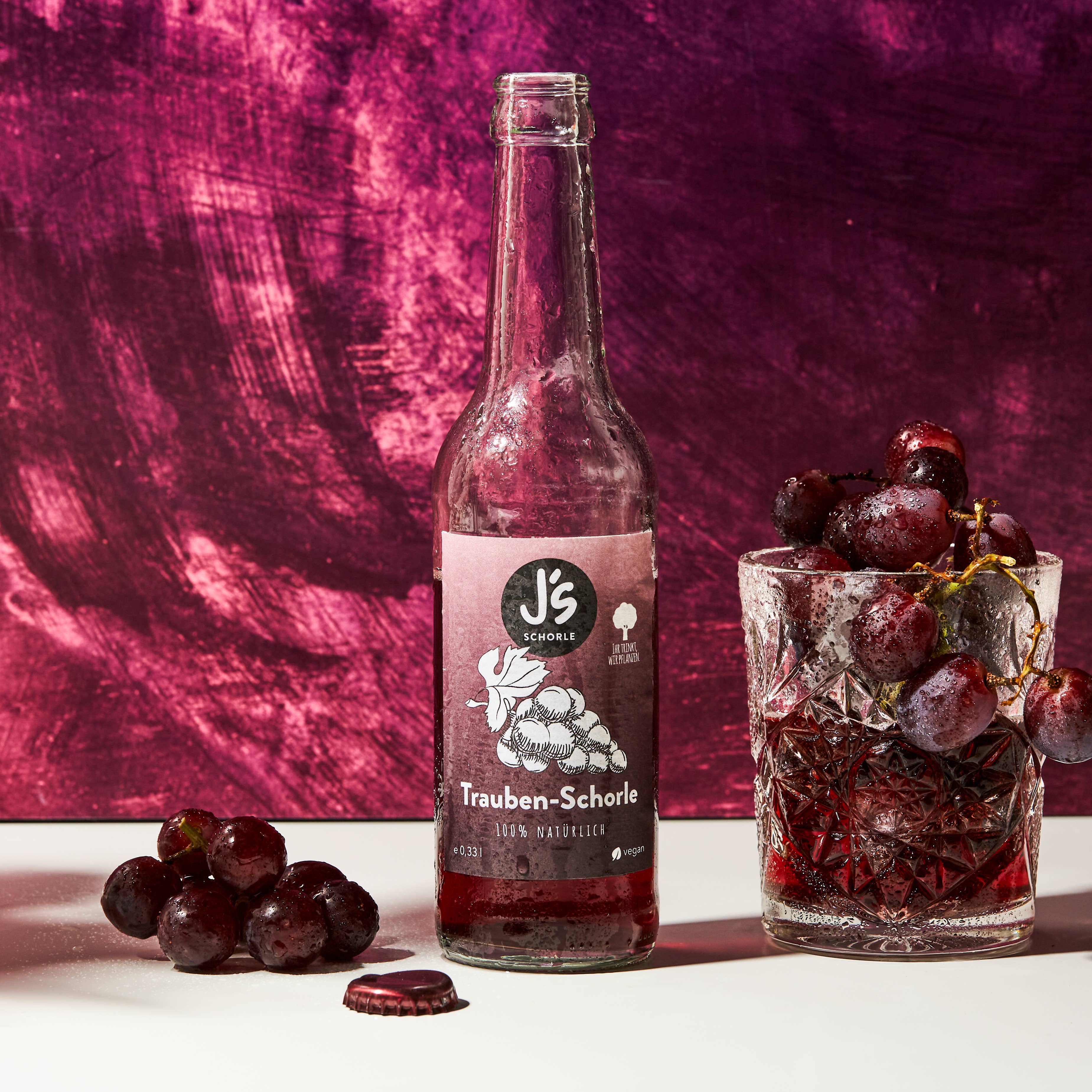 J´s Finest Beverages - Wholesale Soda/Carbonated Drink - grape spritzer2