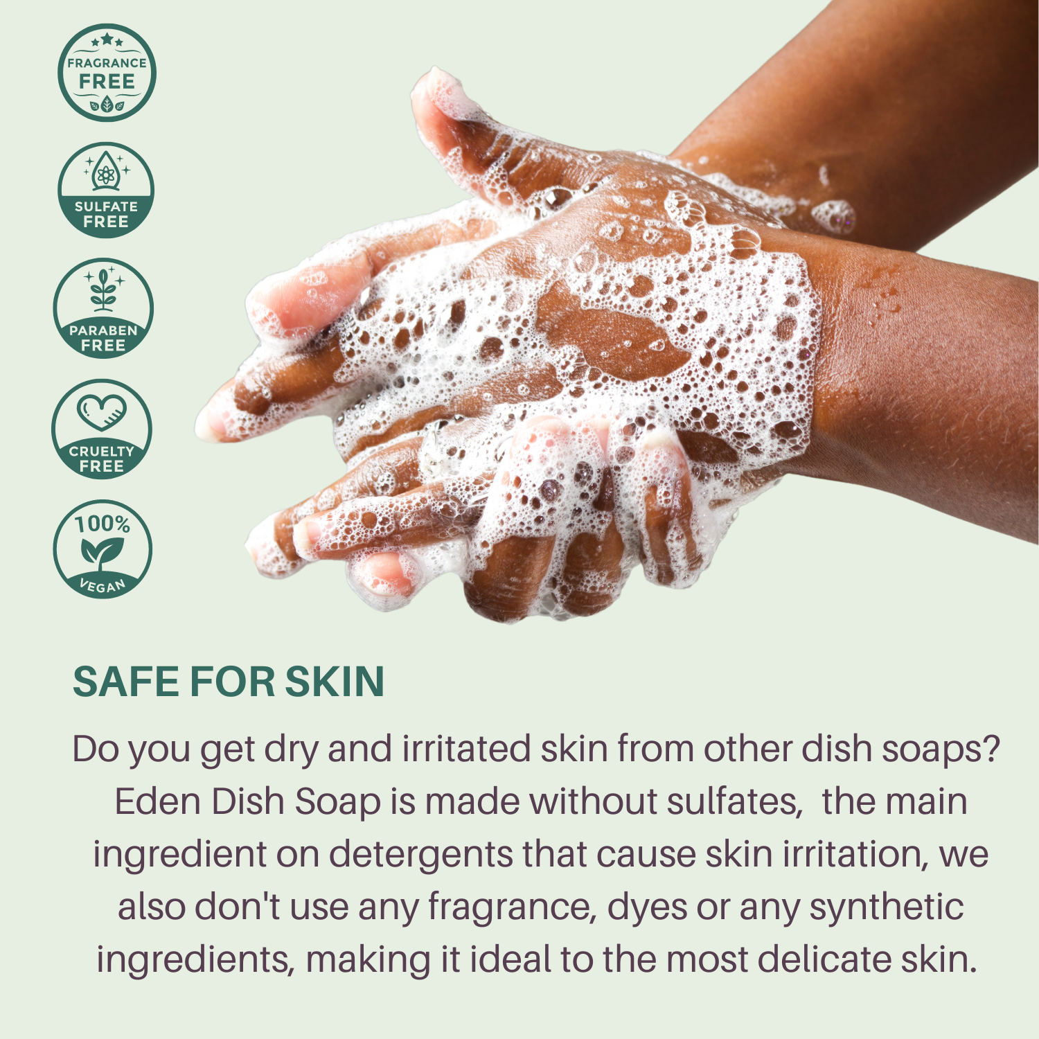 Eden Daily Essentials - Wholesale Dish Soap - Coconut Dish Soap Bar5