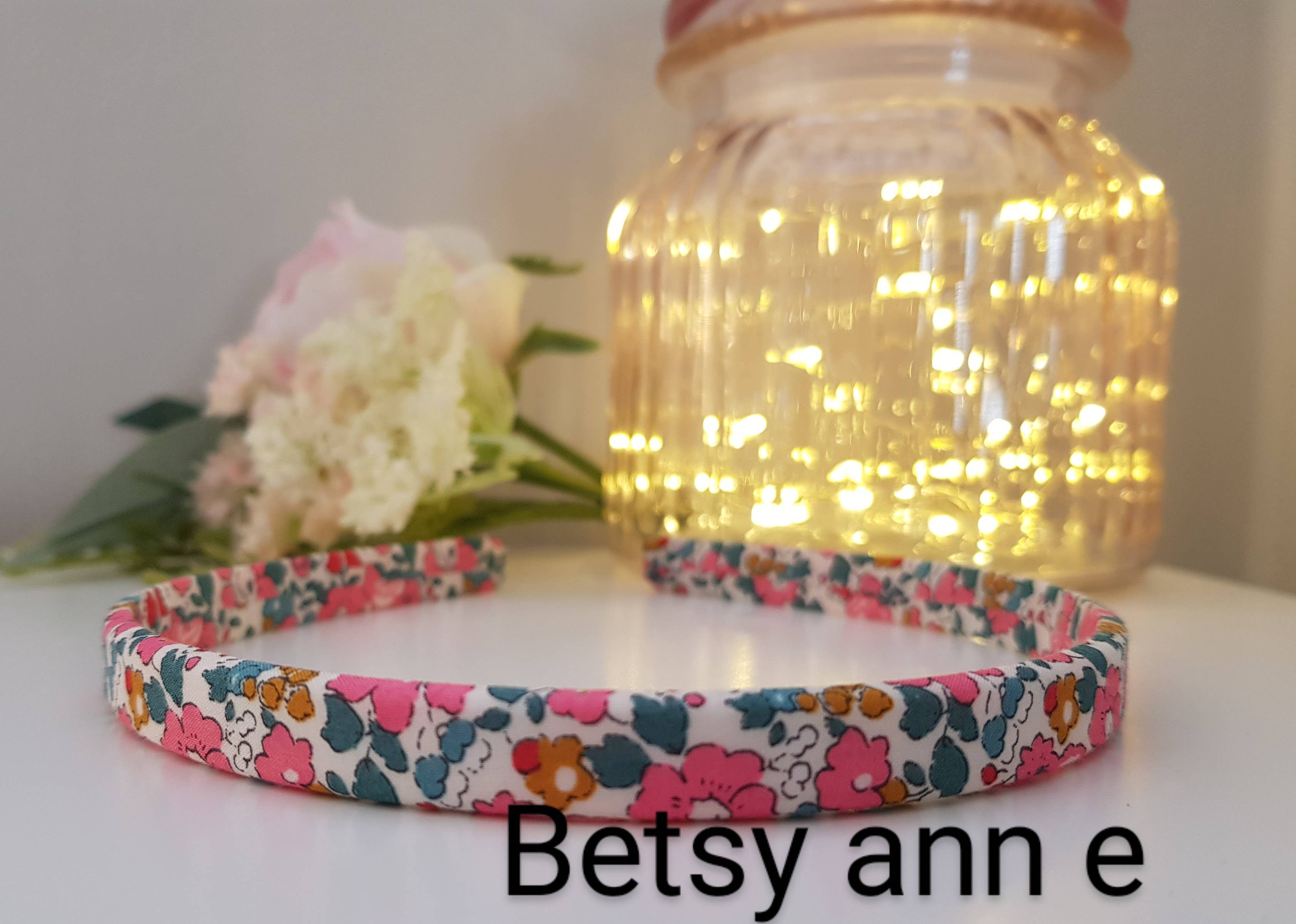 The Blossom Tree House – wholesale Fashion headband – women's – Liberty of London fabric skinny headband1