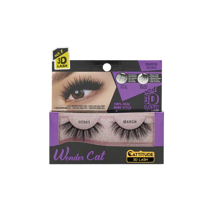 anbfashion - Wholesale False/Fake Eyelashes - WONDER CAT 3D LASH3