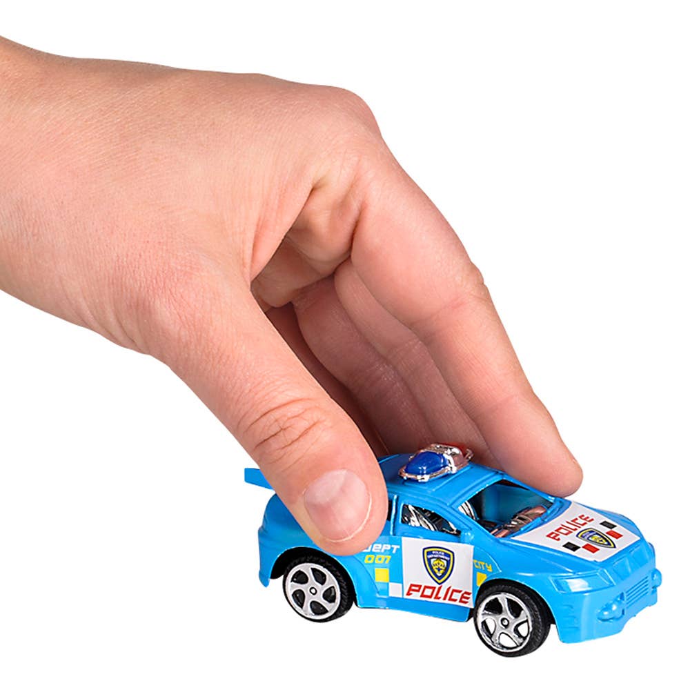 La Luna Bella - Toys - Vendita all'ingrosso Macchinetta/camioncino giocattolo - Bambini  - Giocattoli per auto POLICE CAR LLB da 3"3