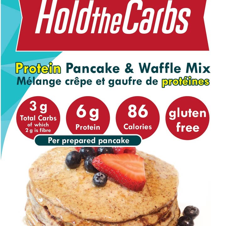 Hold The Carbs - Wholesale Pancake Mix - Protein Pancake & Waffle Mix3