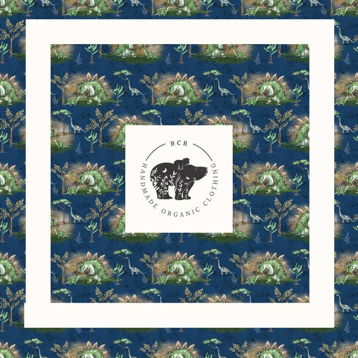 Pastel Dinos | Dinosaurs | One Metre Challenge | 1m Challenge for wholesale by BCR Handmade Organic Clothing