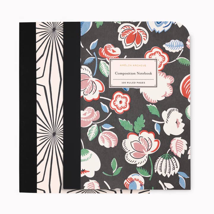 Composition Notebook Set, Composition/Sonia for wholesale by Amelin Archive