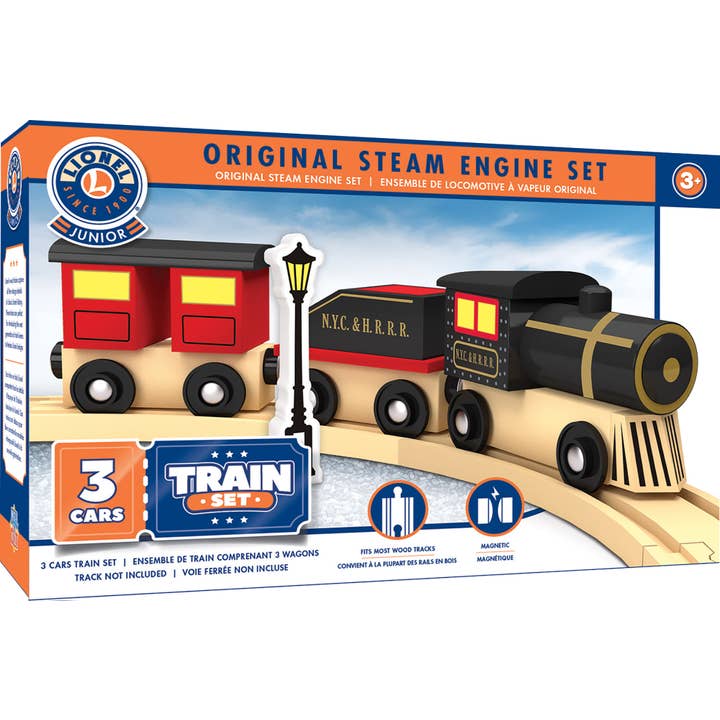 Masterpieces Puzzles - Wholesale Toy Set - Kids - Lionel - Original Steam Engine Toy Train Set