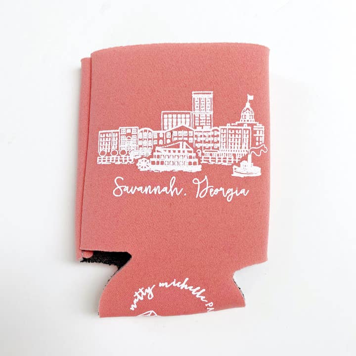 Natty Michelle Paperie - Wholesale Drink Huggers & Koozies - Savannah, Georgia Can Holder1