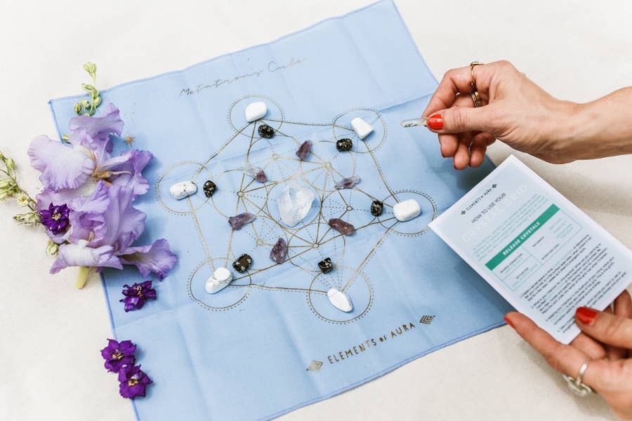 Elements of Aura - Wholesale Spiritual Stone/Crystal - Release Crystal Grid - A Manifesting Starter Kit3