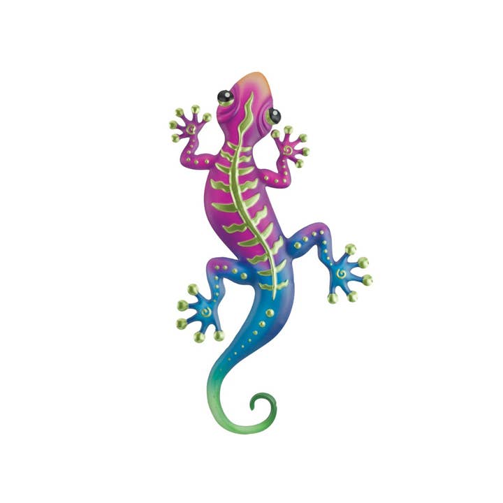 Stripe Gecko Wall Decor 18" - Green and other Purchase Wholesale gebrauchter oder alter bücher. Free Returns & Net 60 Terms on Faire trending on Faire.