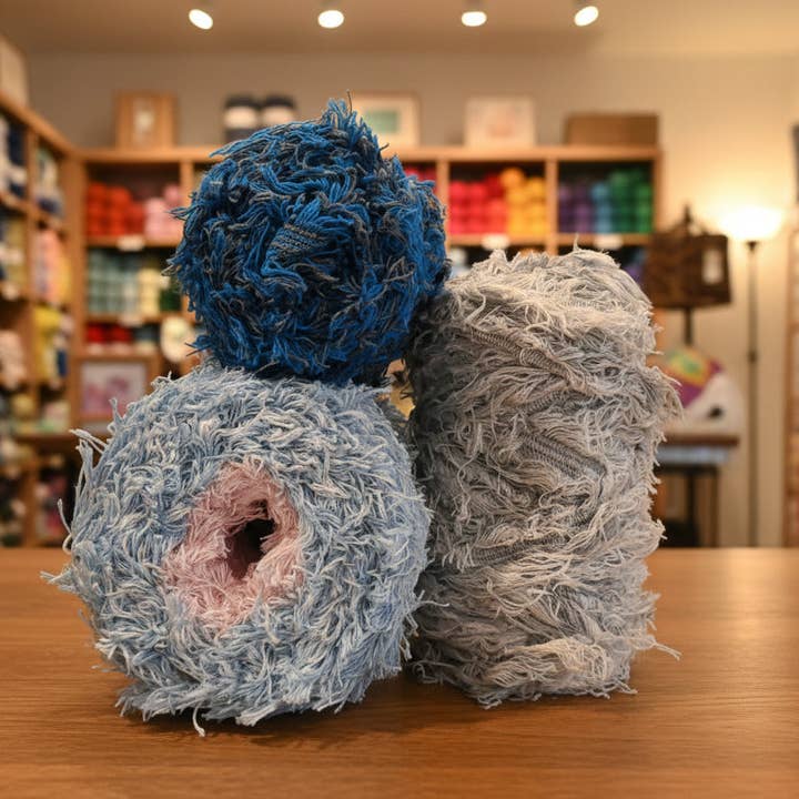 600g Scruffy T-shirt Garn - 2. kvalitet for engroshandel hos WelcomeYarn