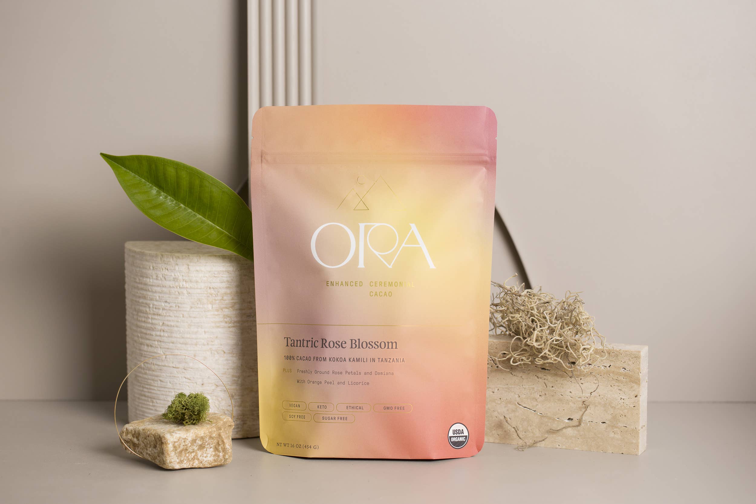 Ora Cacao – wholesale Varm chokladmix/-kit – Tantric Rose Blossom Cacao – Ekologisk ceremoniell choklad7