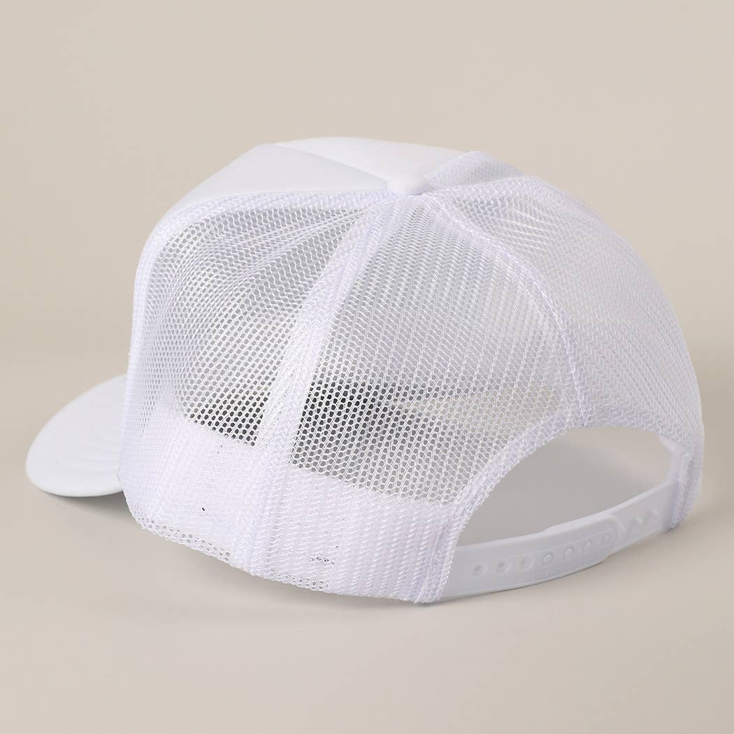 Fashion City - Wholesale Trucker Hat - Unisex - COLORADO Text Printed Mesh Back Foam Trucker Hat15