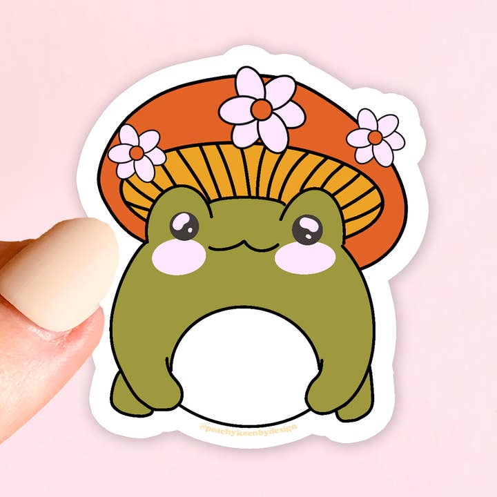 STICKER Sapo Cogumelo por atacado de Peachy Keen by Design Co