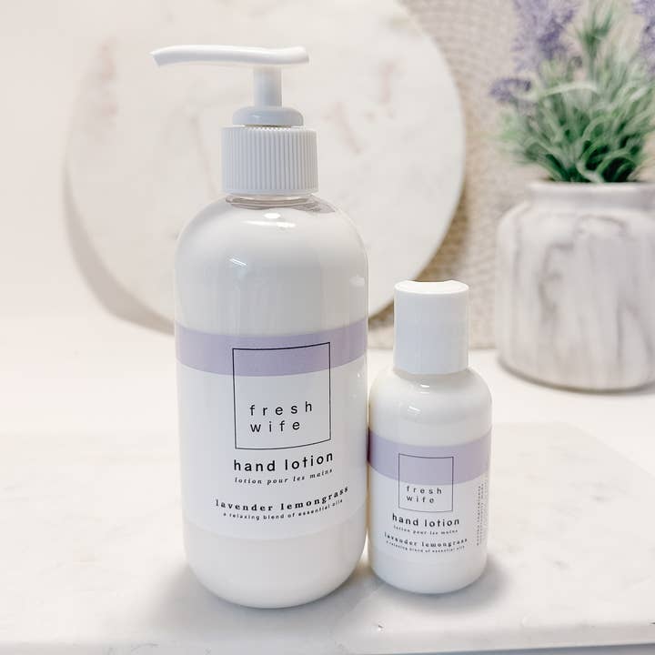 The Fresh Wife Soap Company - Wholesale Hand Cream/Lotion - Lavender Lemongrass Hand Lotion