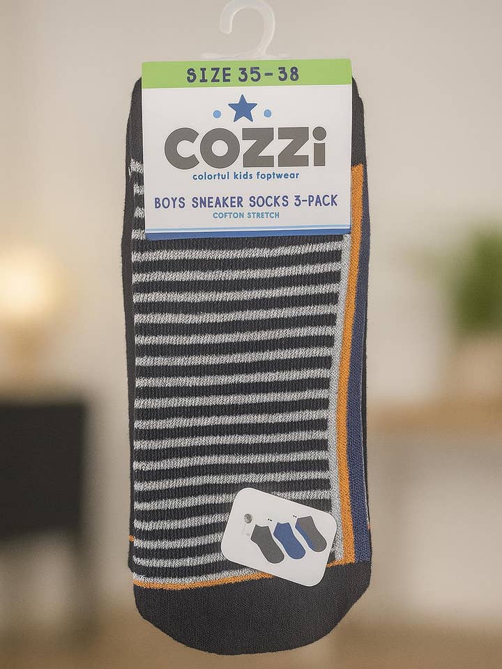 NHP International - Wholesale Socks - Kids - Mix of various 3-packs Cozzi children's socks2
