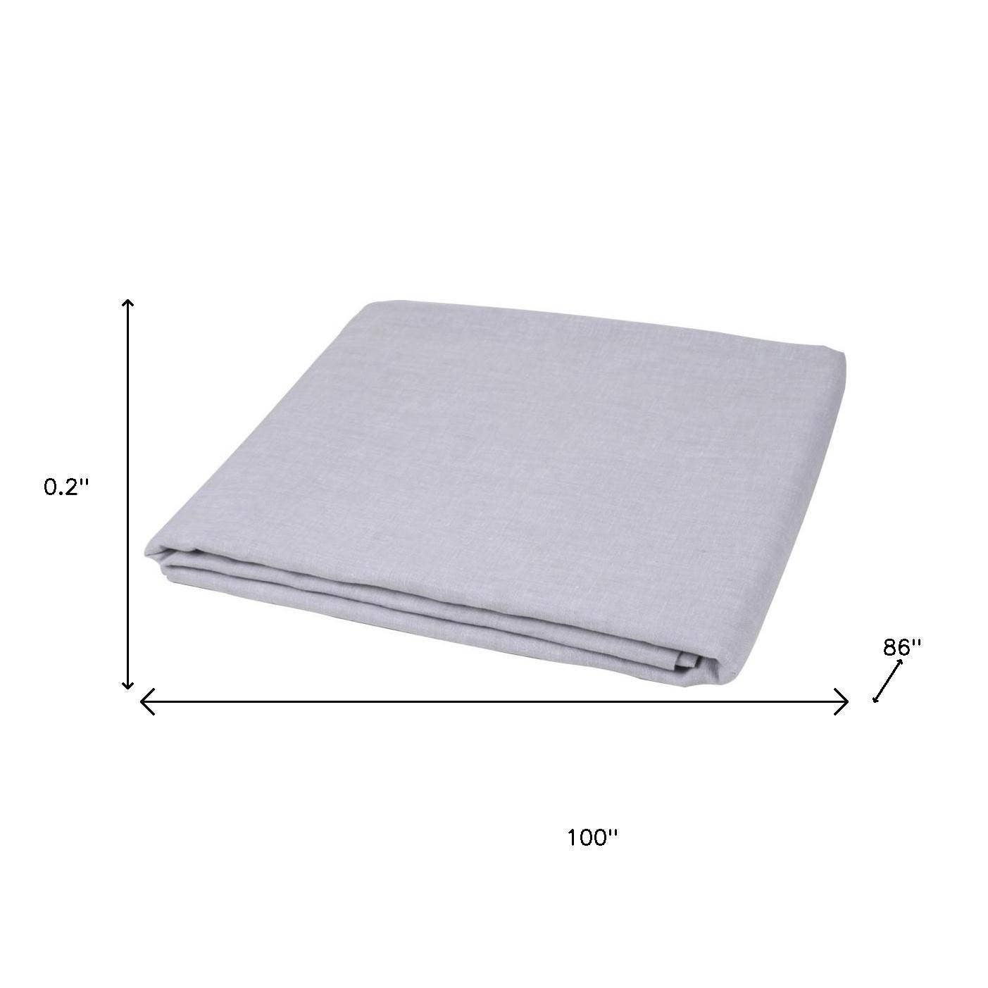 HomeRoots - Wholesale Flat Sheet - Cloud Linen Twin Flat Sheet2