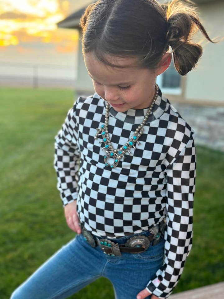 Sterling Kreek - Wholesale T-Shirt - Kids - Mini Round The Track Mesh Top