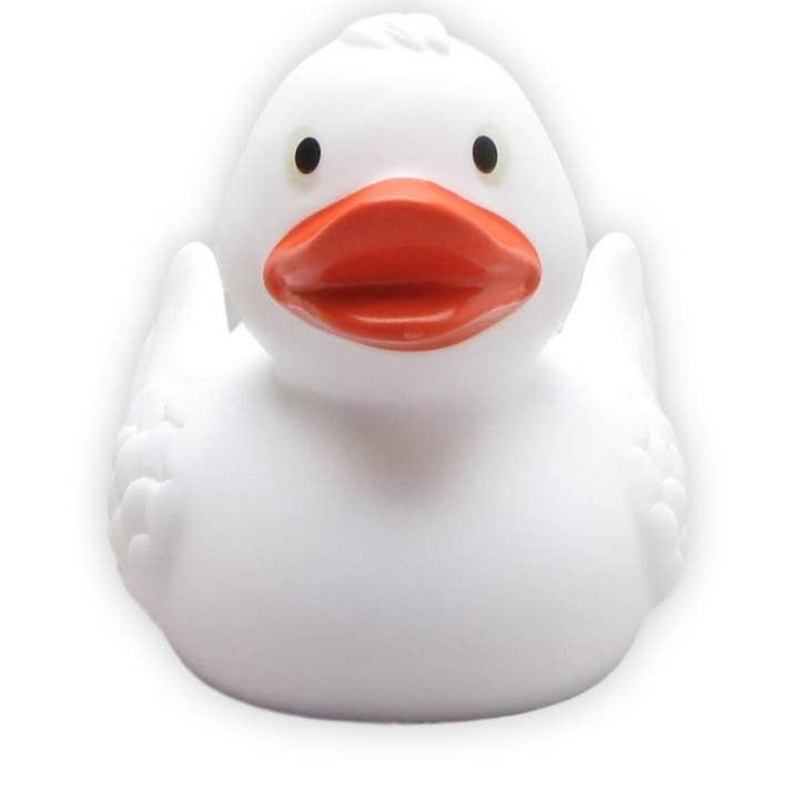 Duckshop – wholesale Bath toy – Baby – Walli white rubber duck - rubber duck
