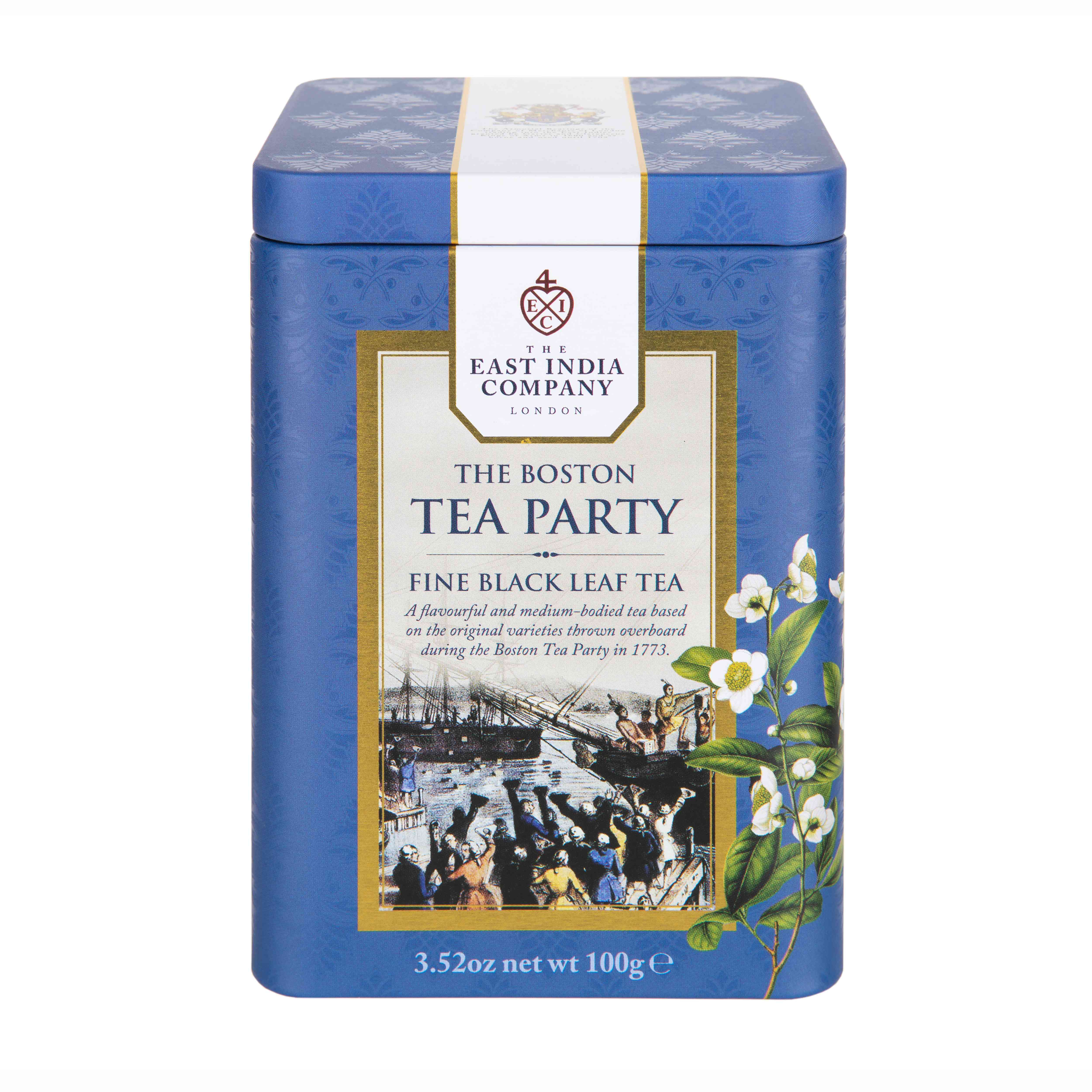 The East India Company - Wholesale Loose Tea - The Boston Tea Party Loose Leaf Black Tea Caddy 100g1