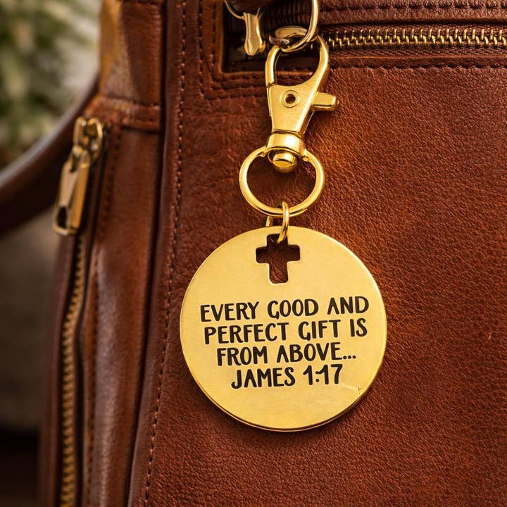 James 1 17 Gold-Plated Clip On Charm for wholesale by JKCE Designs