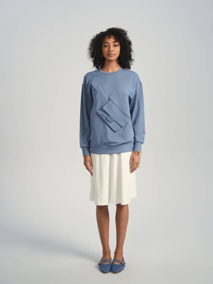 Top de Lazer com Bolso a Tiracolo por atacado de Aleeza Paris