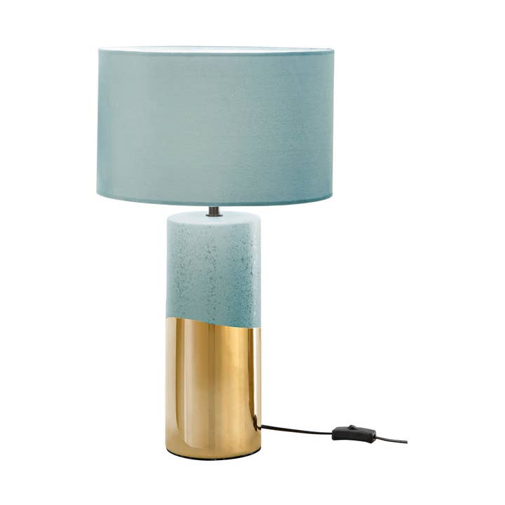 Gruppo F.T - Wholesale Accent/Desk Lamp - TATAKA ceramic table lamp with 55 cm fabric shade.4