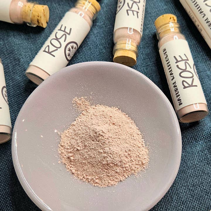Natural Wallflower - Wholesale Skincare Face Mask - Rose Clay Mask2