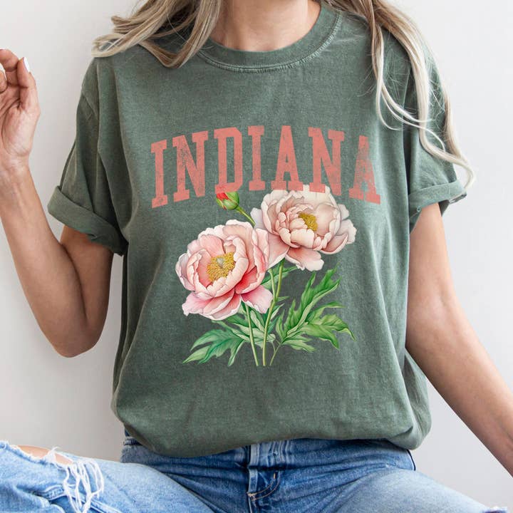 Refinery Number One LLC - Wholesale T-Shirt (Graphic) - Women's - Indiana State Flower T-shirt4