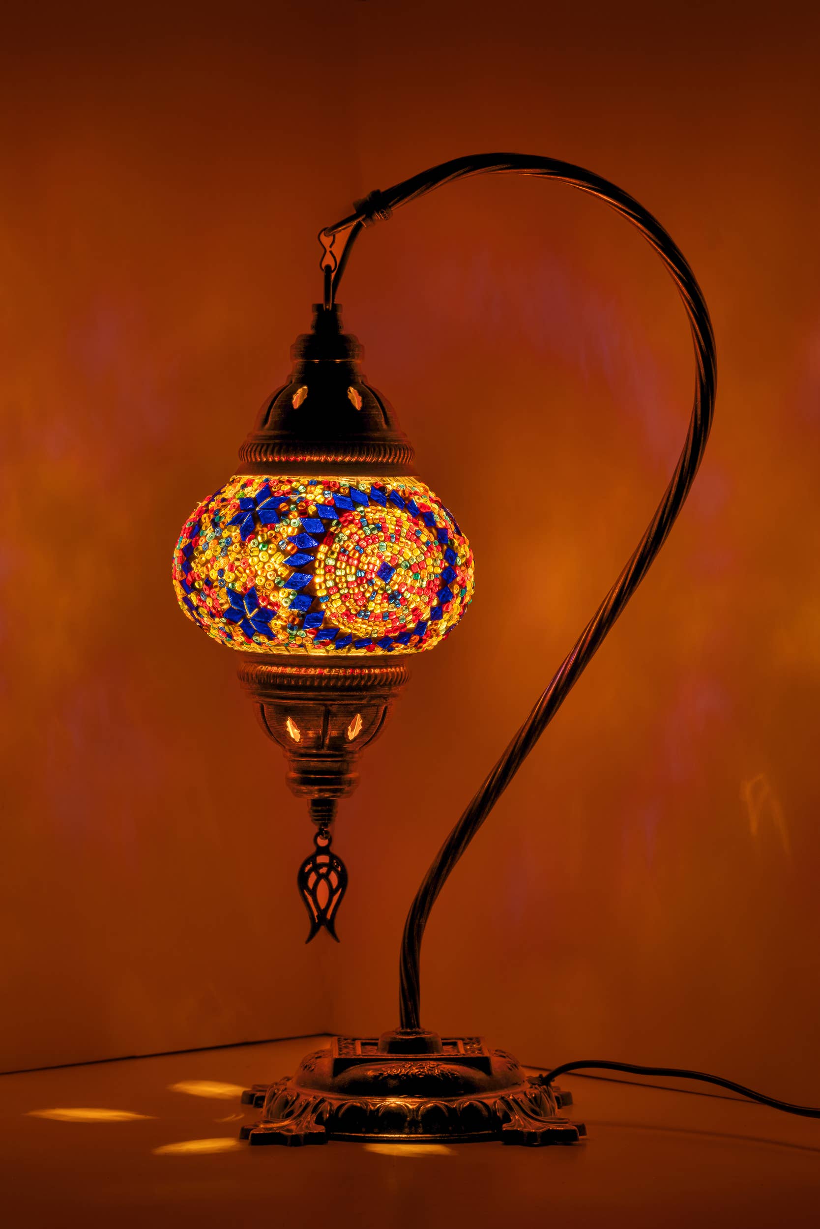 KAFTHAN - Wholesale Accent/Desk Lamp - Swan Neck Mosaic Lamps | Christmas & Holiday Decor Lighting40