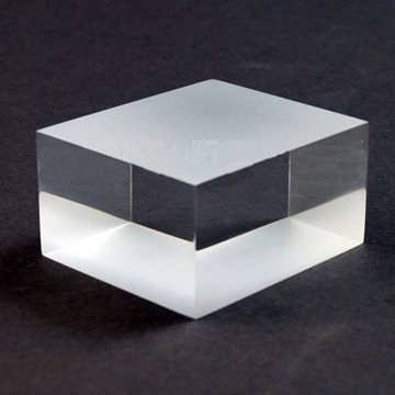 Plasticmart - Wholesale Decorative Tabletop Object - 1.00" Clear Acrylic/Lucite Blocks and Bases all sizes