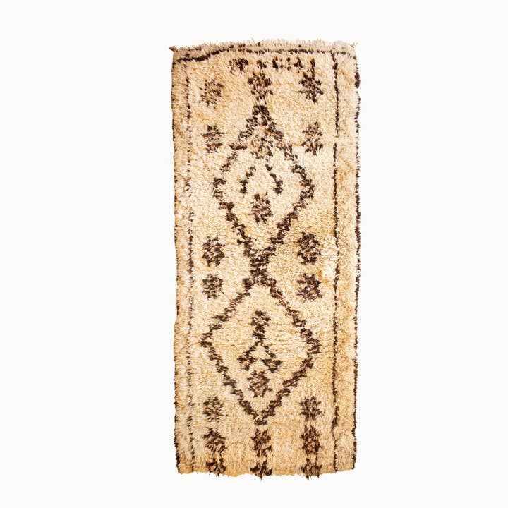 Awa Wool Moroccan Rug | 2'9" x 6'4" for wholesale by Apartment F - shipping from Austin, TX. No tariffs