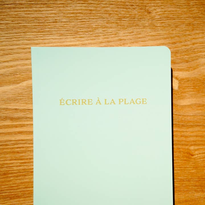 Atelier d’Albion - Wholesale Notebook - A5 Notebook - Write at the Beach - 128 Lined Pages2