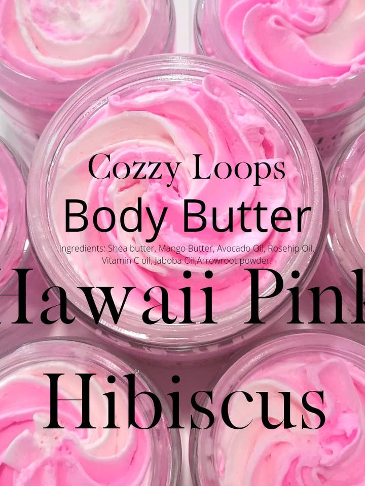 Manteiga Corporal Hawaii Pink Habiscus por atacado de Catching Beauty