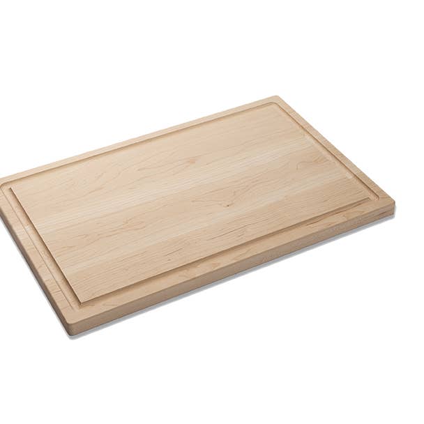 Wood Hill Boards Inc - Wholesale Cutting Board - Maple - G17 - Large Cutting Board with Juice Groove 17''x11''x3/4''1