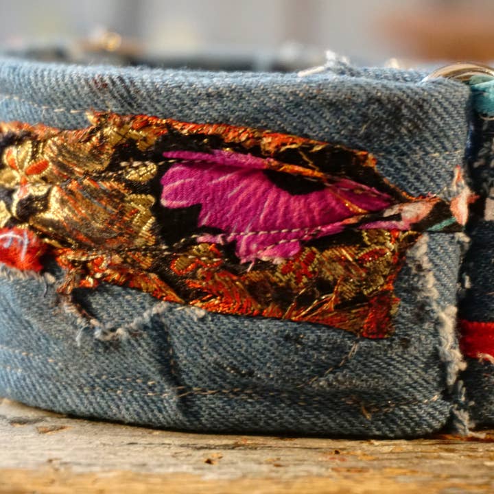 hundsfutter - Wholesale Pet Collar - Dog - “Easy” anti-escape dog collar - mixed media jeans15