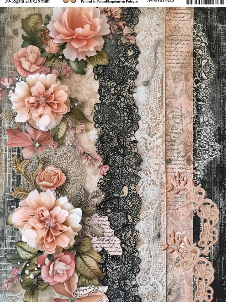 Special Order - Ninny's Decoupage Rice Paper - Seamstress VIII for wholesale by Ninnys Napkins