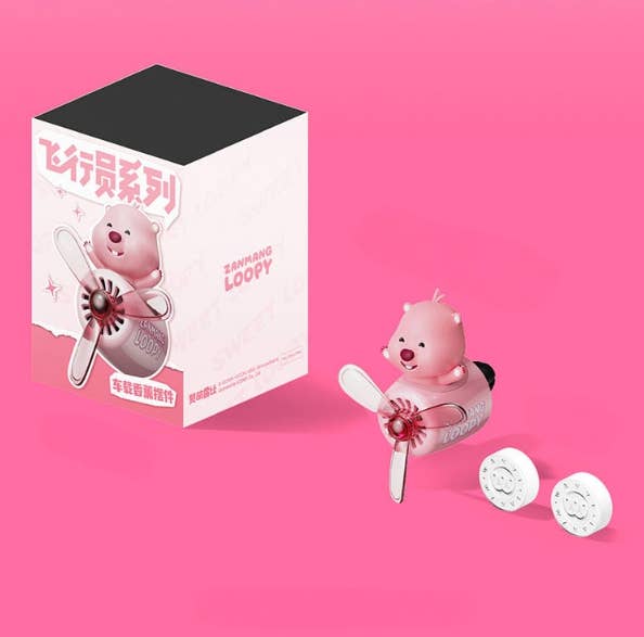 K-Wonderland – wholesale Air freshener – Zanmang Loopy Car Air Freshener with Propeller Design6