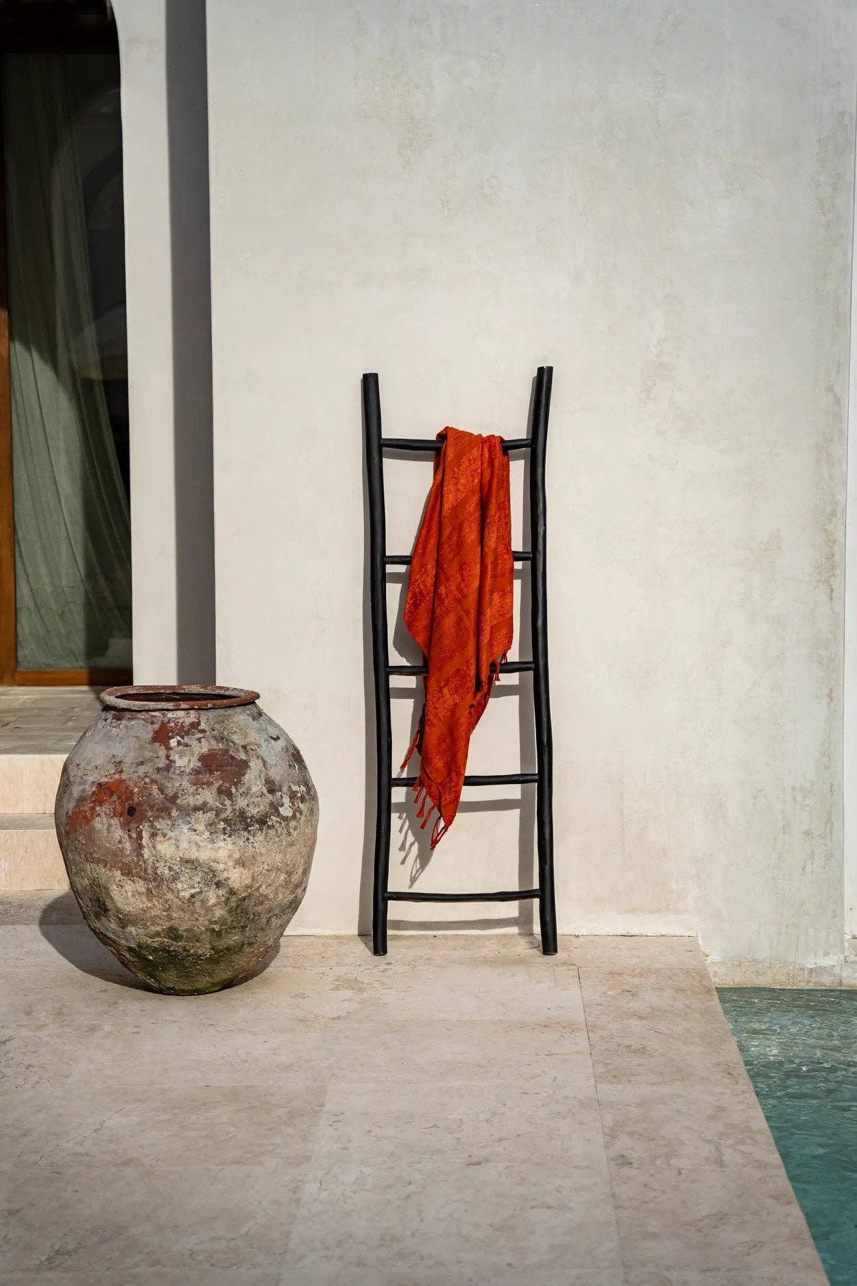 Bazar Bizar Living - Wholesale Vrijstaande plank - De Tulum ladder - Zwart - 165 cm7