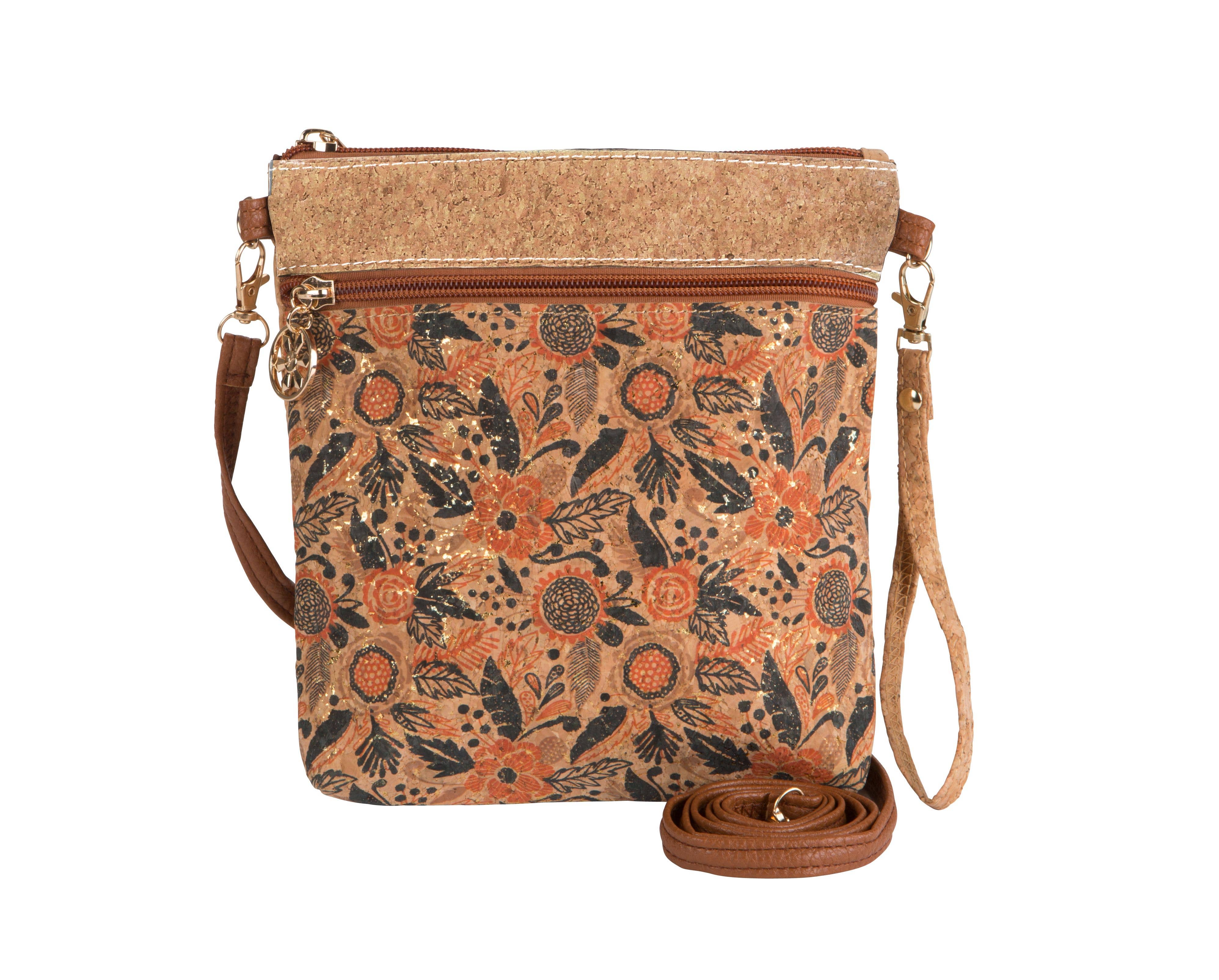 Kaleidoscope Accessories - Vente Sac à bandoulière – femme - Sac Vertical en Liège à Bandoulière, 6 Assortis4