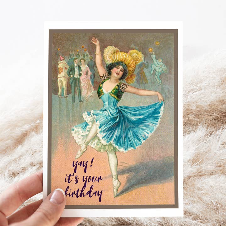 Cheerful Whimsies - Wholesale Birthday Card - Greeting Card. Yay It's Your Birthday.4