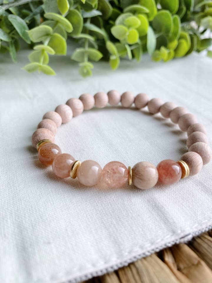 Sunstone Diffusor-Armband für den Großhandel von Lunabella Bracelets