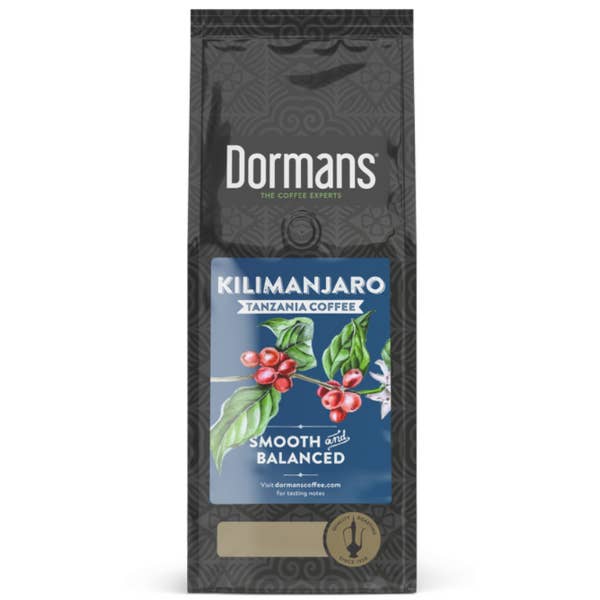 Dormans Café KILIMANJARO - Torréfaction Moyenne, Mouture Moyenne 375g pour la vente par World Safari Shops