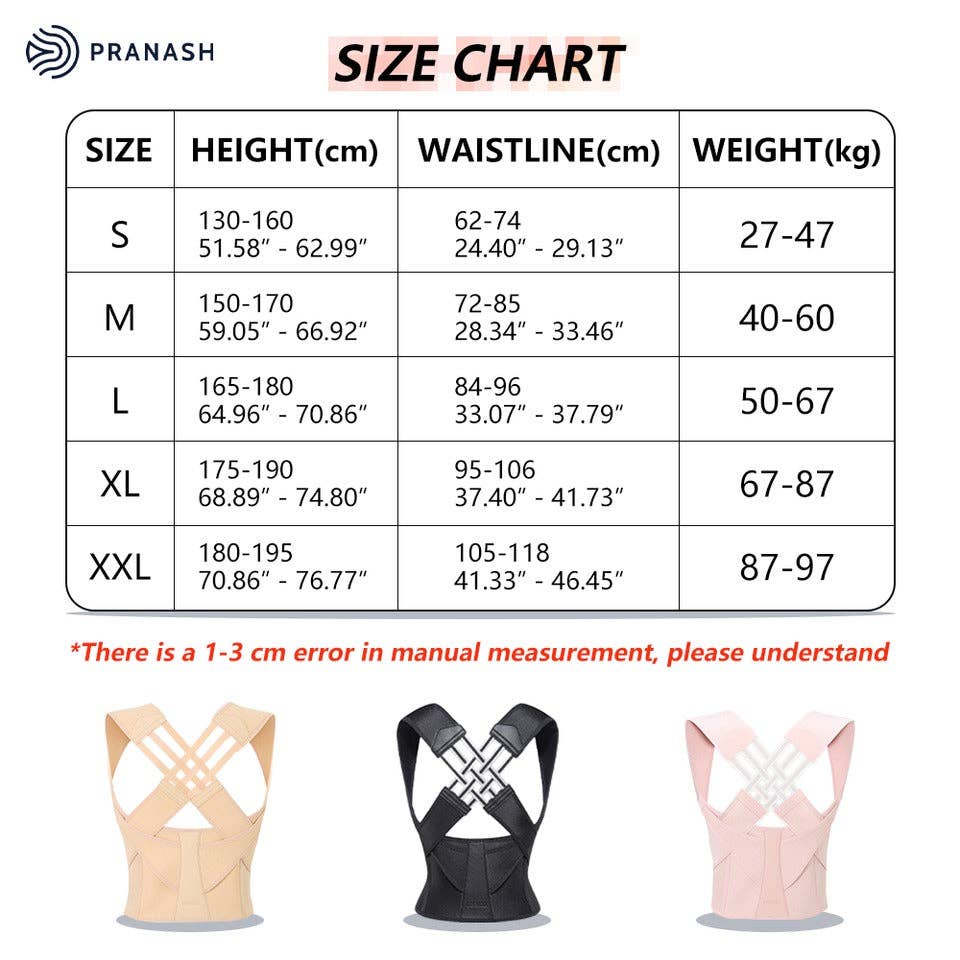 VIGOR - Wholesale Fitnessapparatuur - Houdingscorrector voor rug-, schouder- en rugondersteuning voor dames en heren9