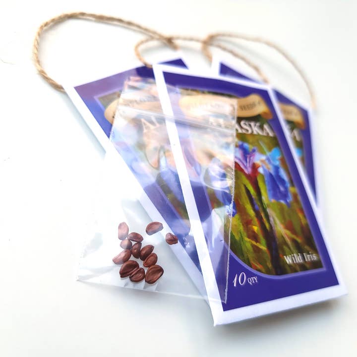 Whitworth Gallery - Wholesale Plant Seeds - Alaskan Iris Wildflower Seed Packets2
