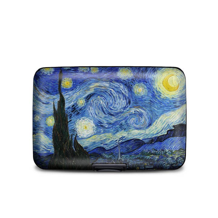 Monarque - Wholesale Wallet - Unisex - Van Gogh - The Starry Night Armored Wallet