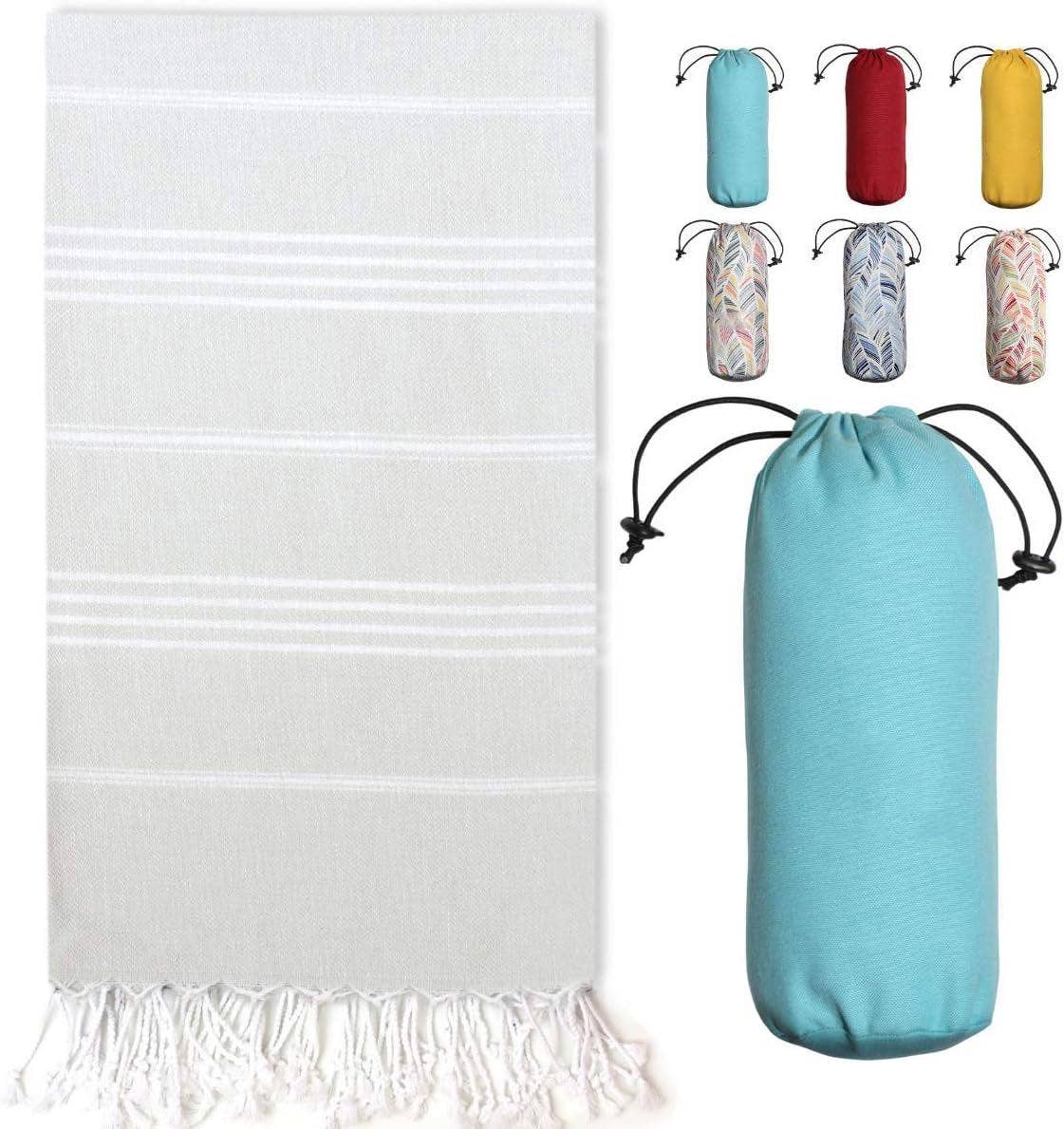 Gypsy Soul - Wholesale Beach Towel - Turkish Towel With Travel Pouch - 12 Assortment9