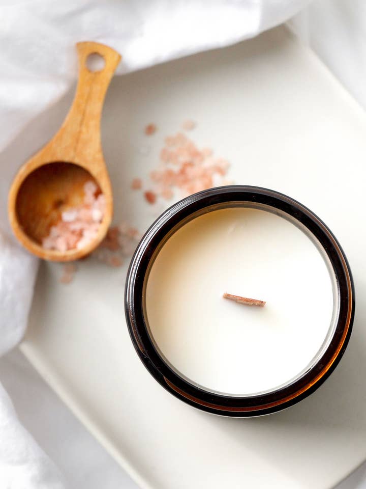 Rustic Candle for wholesale by Engraved Candle Co.