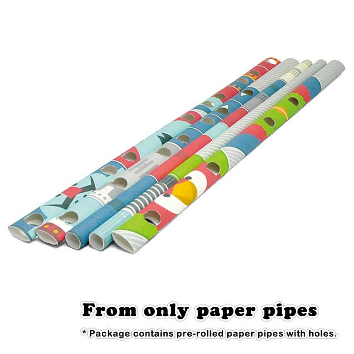 Magnote - Wholesale DIY Craft Kit - PIPEROID Drill & Repeat paper craft - Pirate & His Partner
