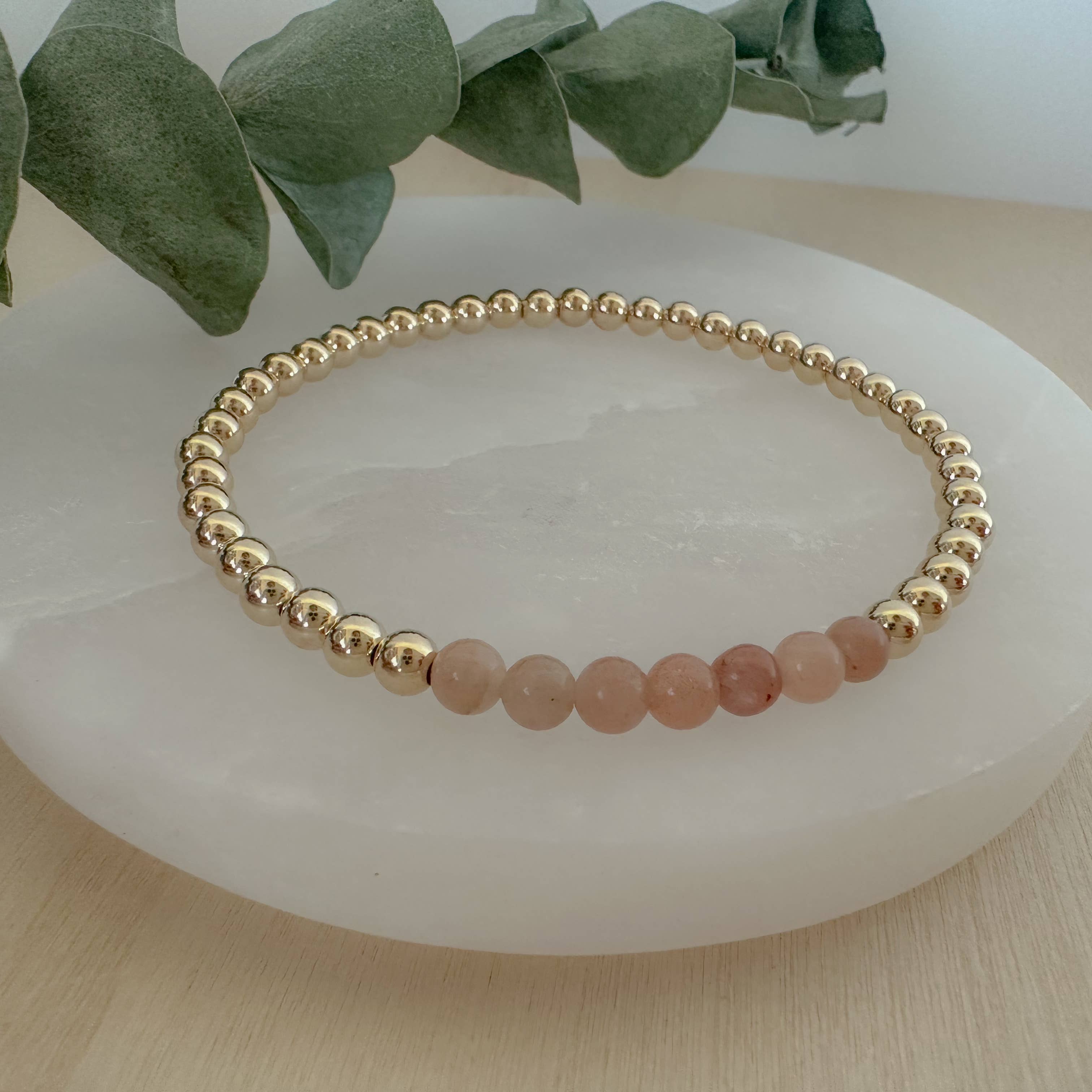 Amethyst and Opal - Wholesale Beaded Bracelet - Unspoken Healing - Sunstone1