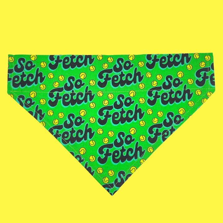 So Fetch Funny Mean Girls Over The Collar Dog Bandana for wholesale by Woofingtons & Company